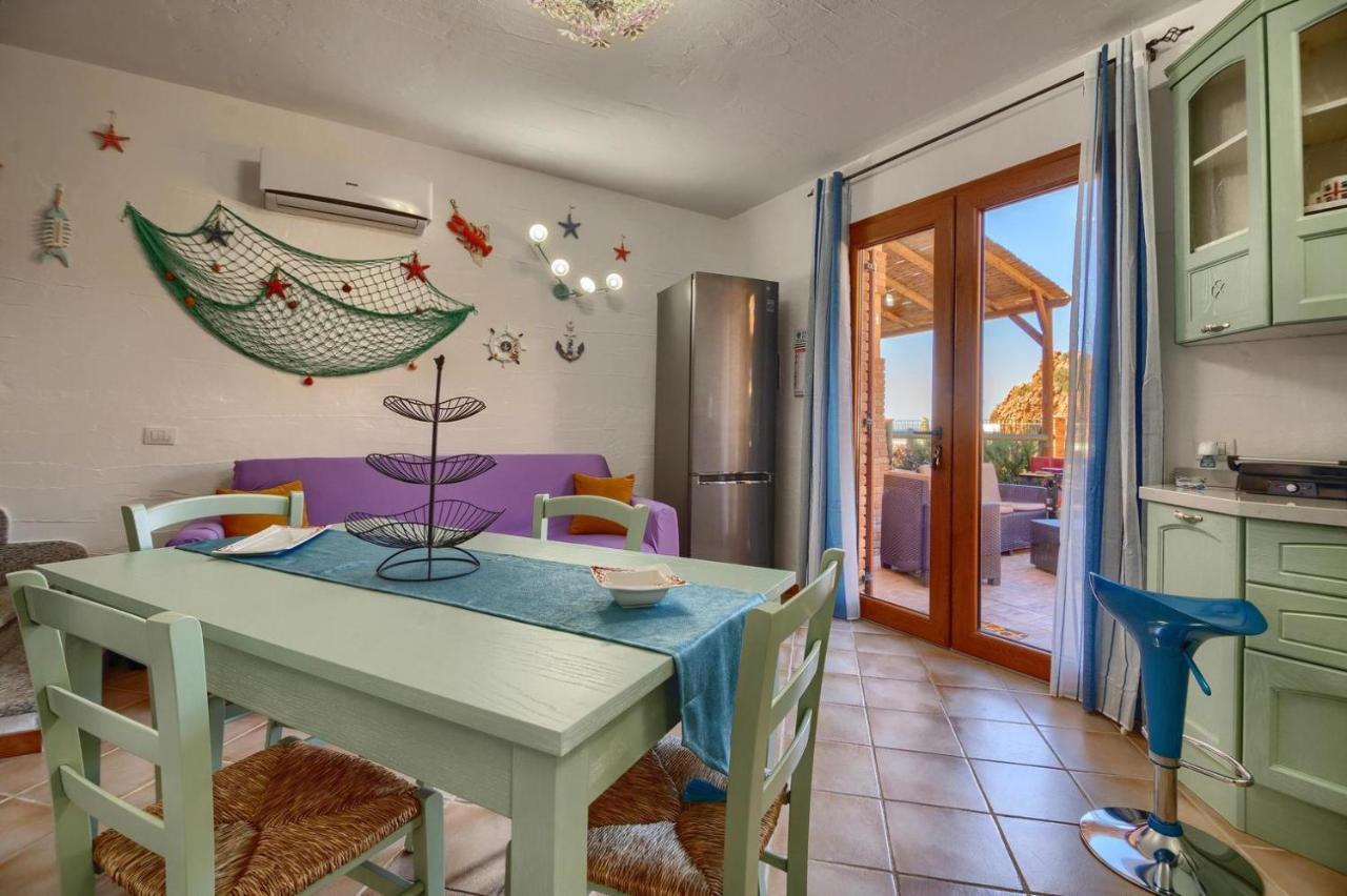 Villa L'Estasi Tanca Piras A Bordo Piscina Con Vista Mare à Nebida Extérieur photo