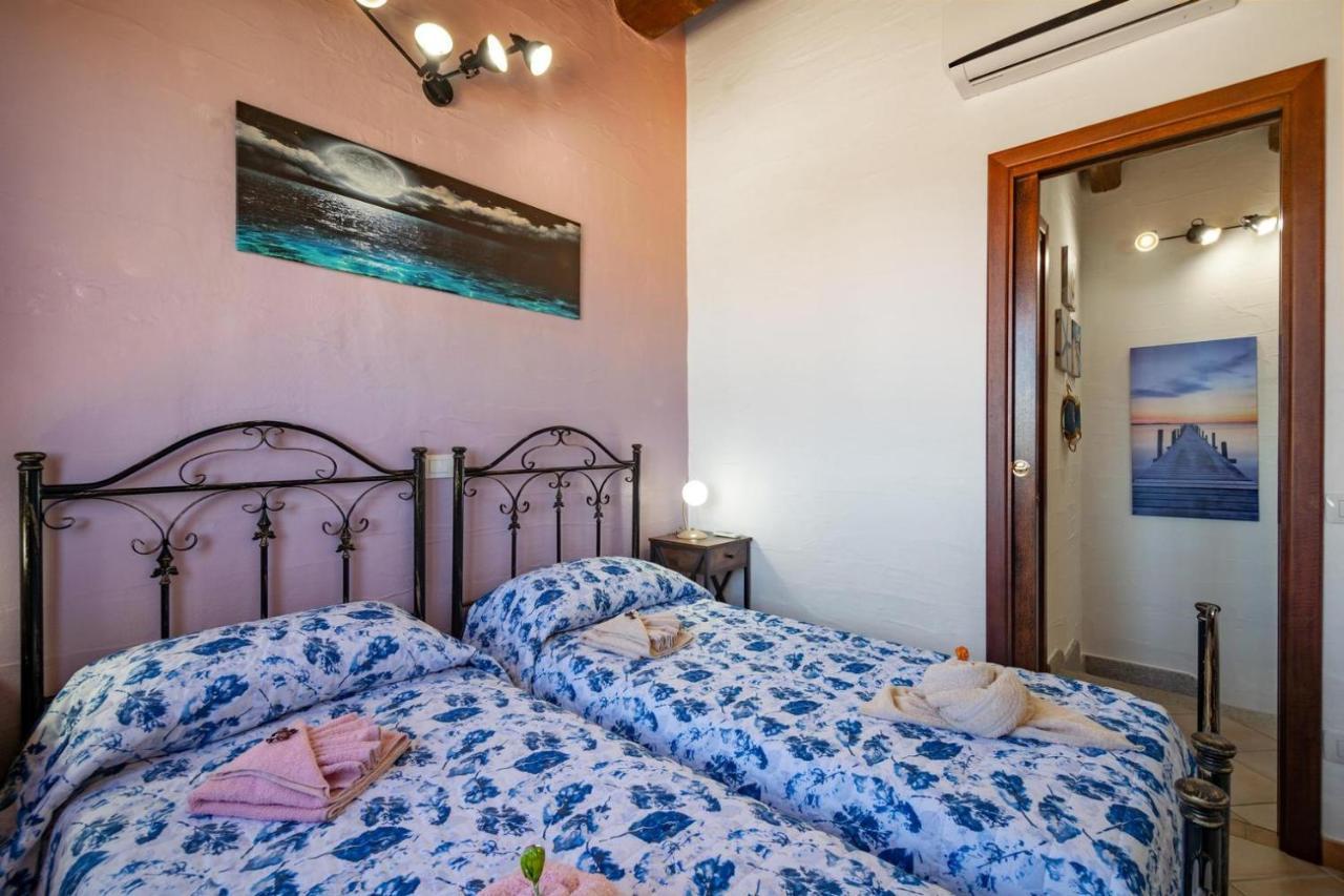 Villa L'Estasi Tanca Piras A Bordo Piscina Con Vista Mare à Nebida Extérieur photo